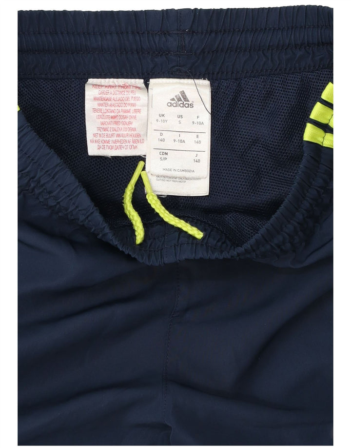 Adidas Sportshorts für Jungen, 9–10 Jahre, Marineblau, Polyester