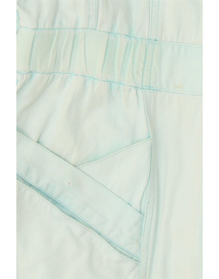 Vintage Damen-Overall mit langen Ärmeln, übergroß, EU 38, Mittelblau