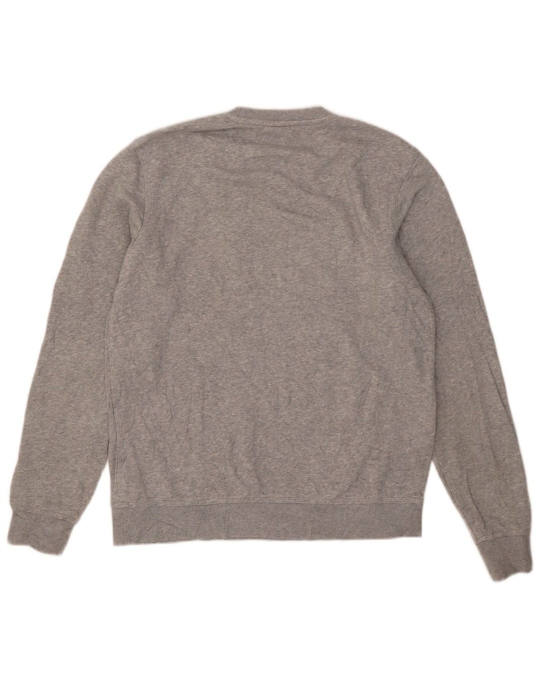 Nike Herren-Sweatshirt-Pullover, große grau gefleckte Baumwolle