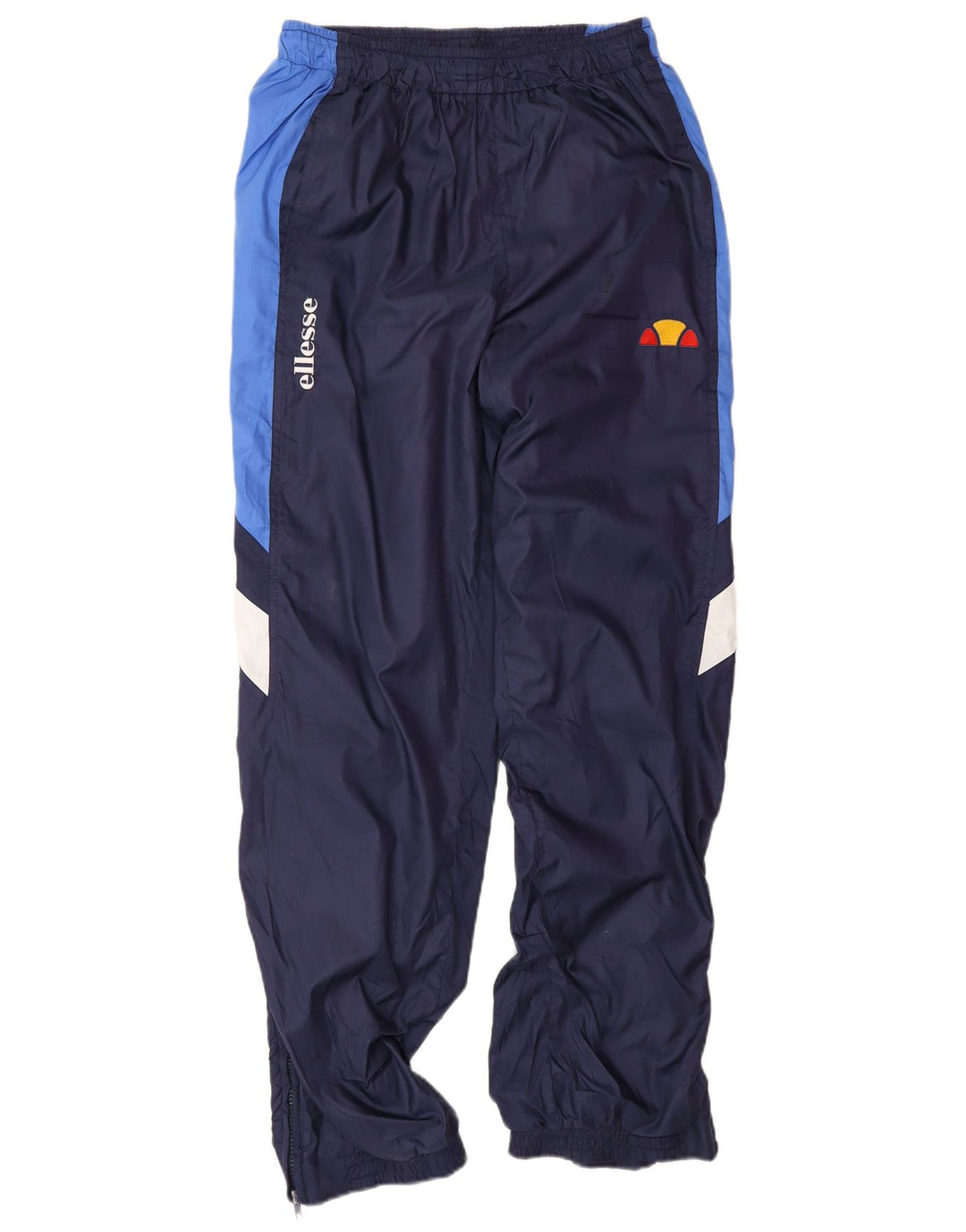 Ellesse Herren-Trainingsanzug, IT 50, groß, blaues Farbblock-Polyester