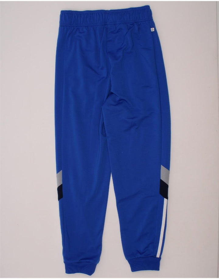 ADIDAS Boys Tracksuit Trousers Joggers 11-12 Years  Blue Polyester Vintage Adidas and Second-Hand Adidas from Messina Hembry 