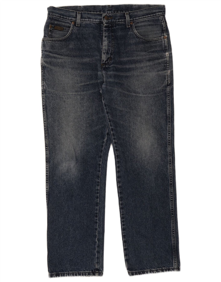 Wrangler Herren Straight Jeans W36 L30 Blau