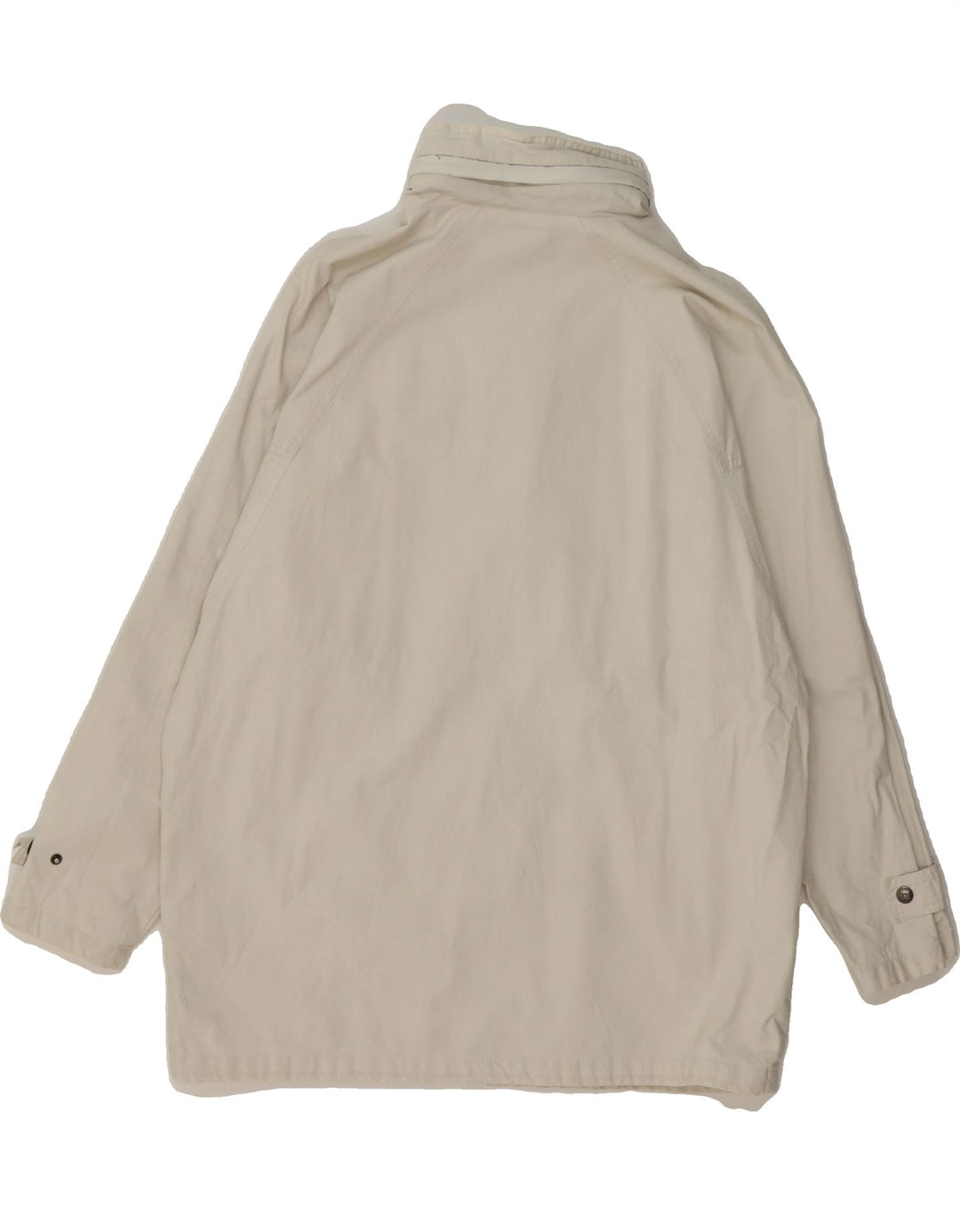 DIADORA Mens Hooded Windbreaker Jacket UK 40 Large White Vintage Diadora and Second-Hand Diadora from Messina Hembry 