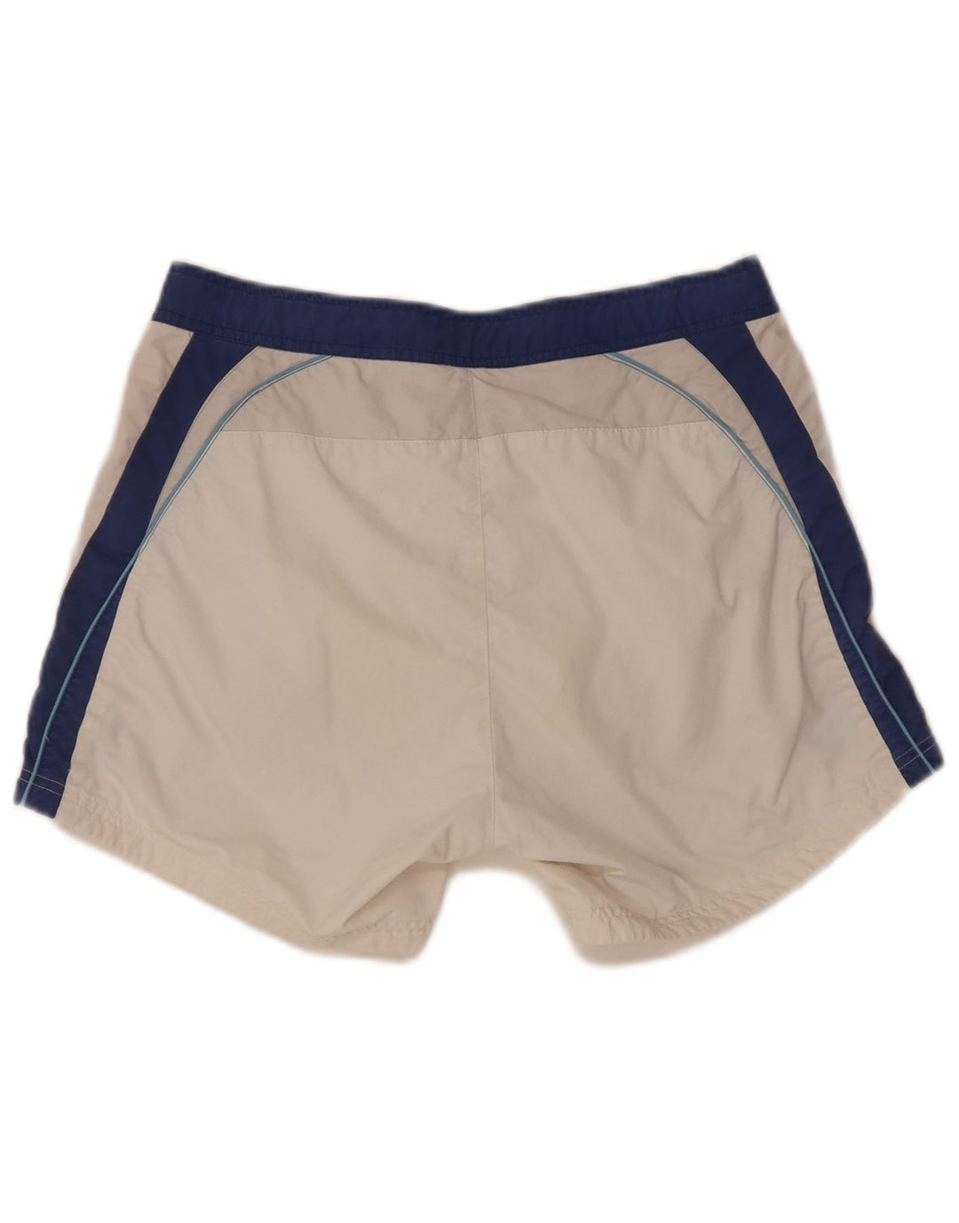 Champion Herren-Badeshorts, Mittelweiß, Farbblock