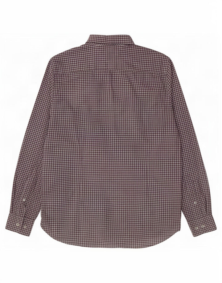 Tommy Hilfiger Herren Slim Fit Hemd XL grau kariert Baumwolle