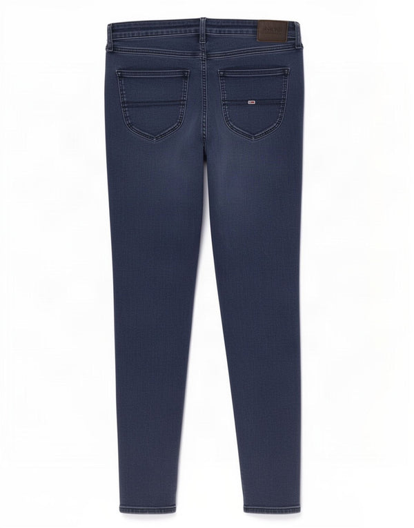 Tommy Hilfiger Damen Sophie Low Waist Skinny Jeans W34 L32 Blaue Baumwolle
