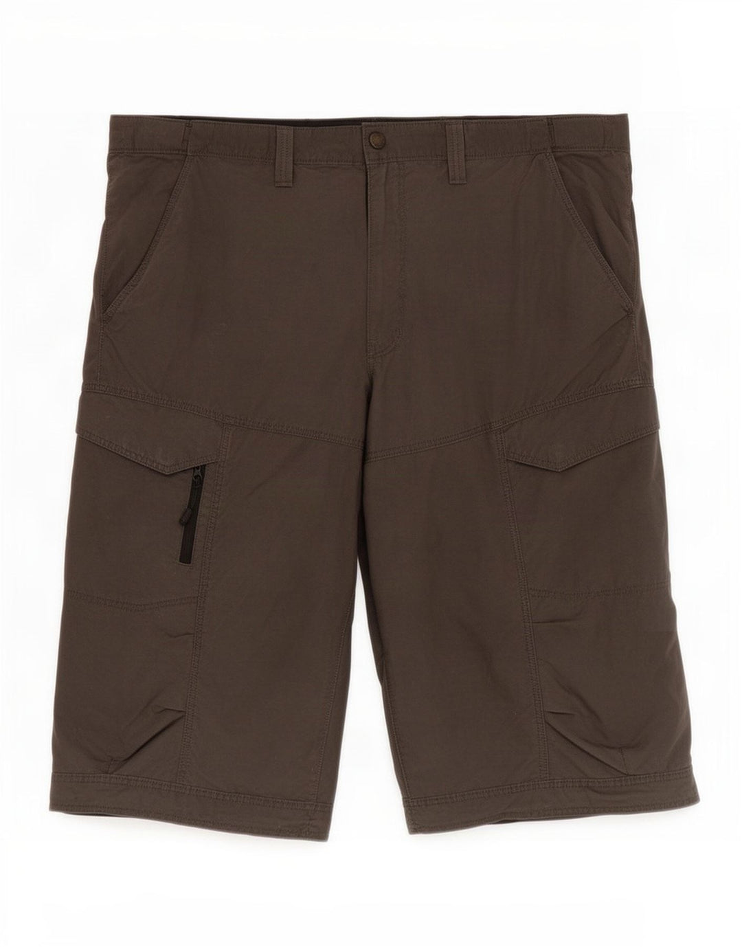 Marks & Spencer Herren Cargoshorts XL W38 Graue Baumwolle