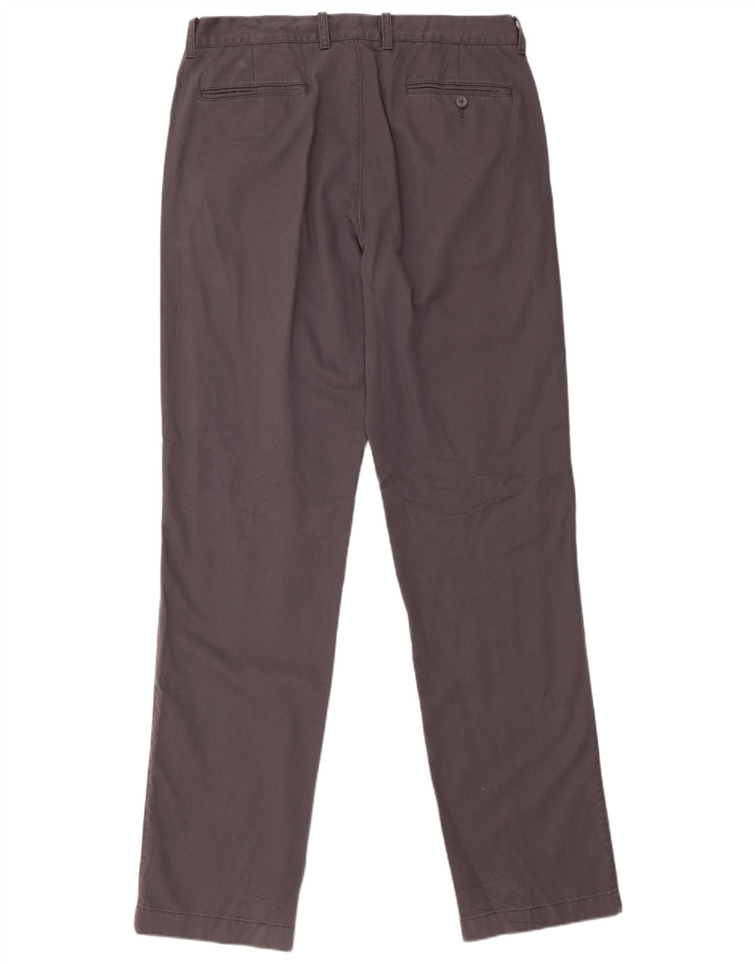 J. CREW Herren The Bleecker Straight Chino Hose W34 L36 Graue Baumwolle