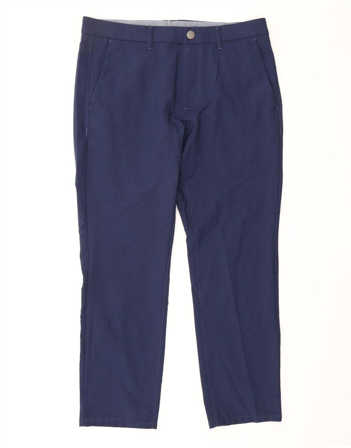 BONOBOS Herren Slim Fit Chinohose W32 L28 Marineblau Polyester