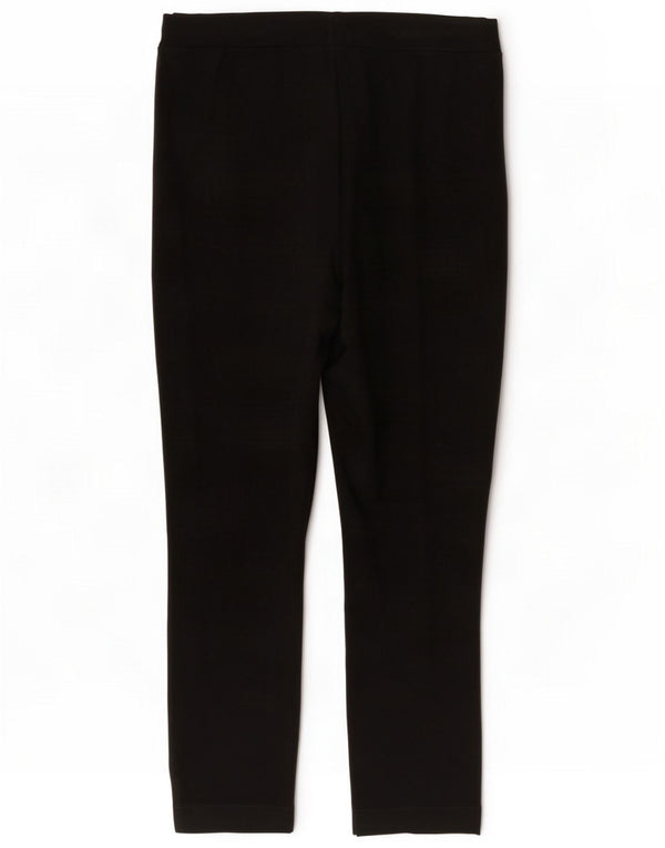 Whistles Damen Crop Leggings UK 14 Large Black Viscose