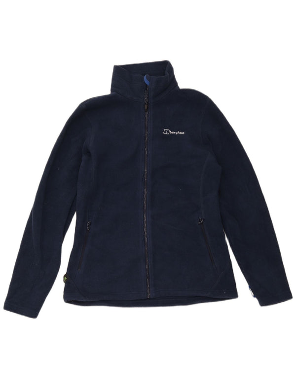 Berghaus Damen Fleecejacke UK 14 Large Marineblau Polyester