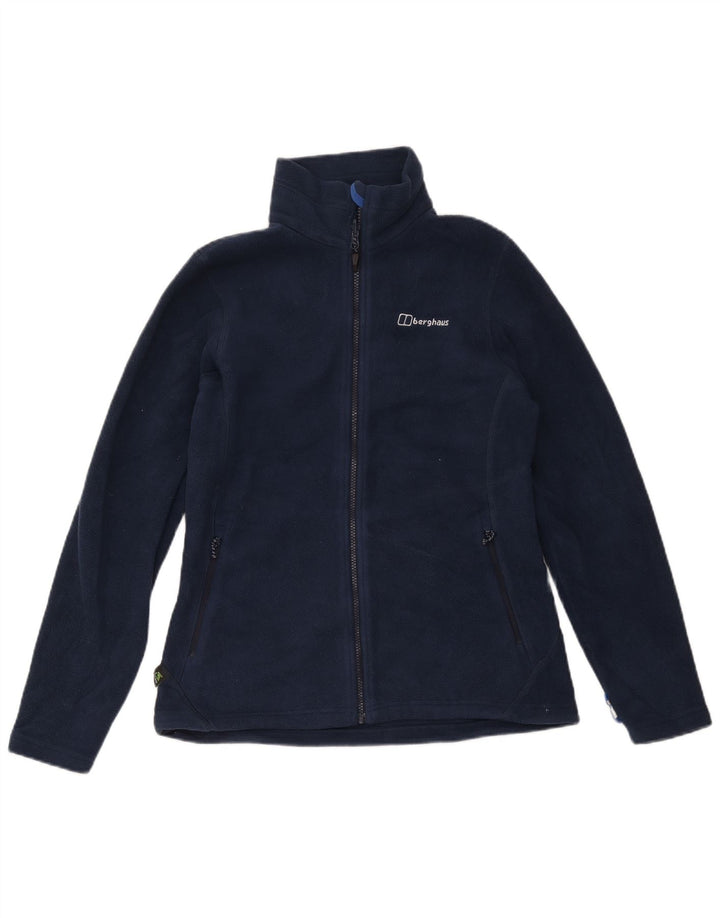 Berghaus Damen Fleecejacke UK 14 Large Marineblau Polyester