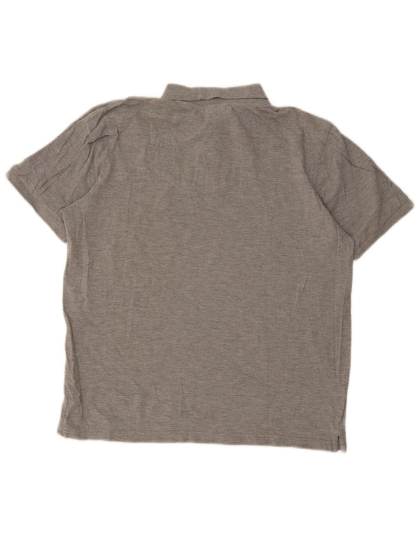 Champion Herren Poloshirt XL Grau Baumwolle