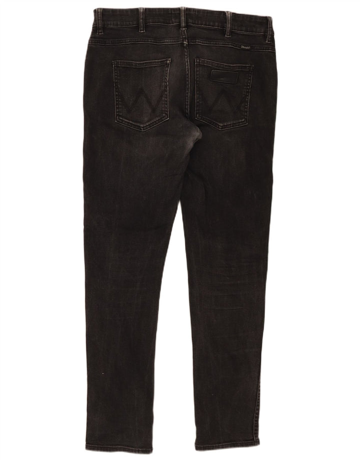 Wrangler Herren Stompers Slim Jeans W32 L30 Schwarze Baumwolle