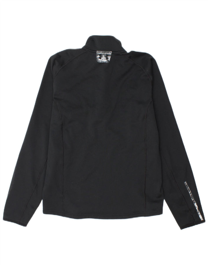 Under Armour Herren Cold Gear Sweatshirt mit Reißverschluss, Größe S, Schwarz