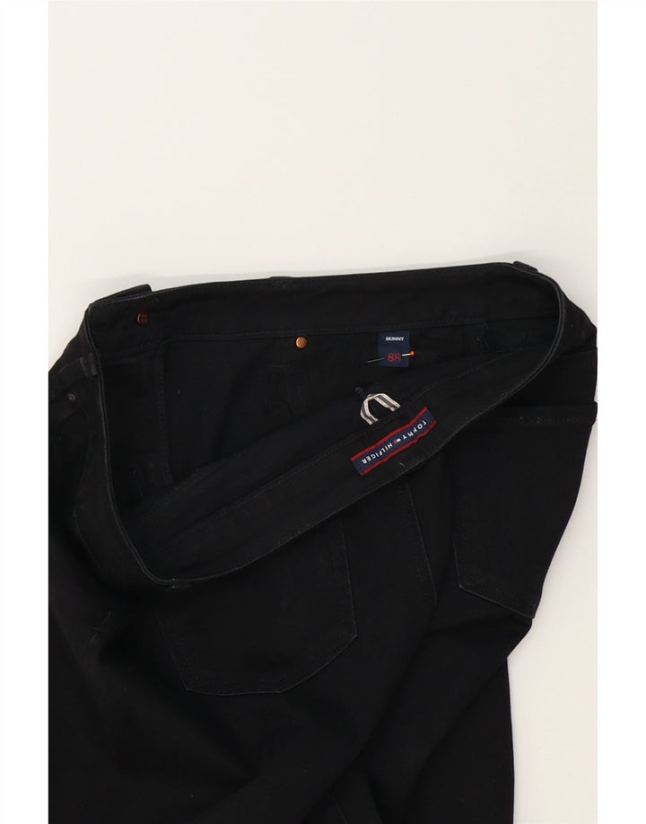 TOMMY HILFIGER Womens Skinny Jeans US 8 Medium W32 L31 Black Vintage Tommy Hilfiger and Second-Hand Tommy Hilfiger from Messina Hembry 