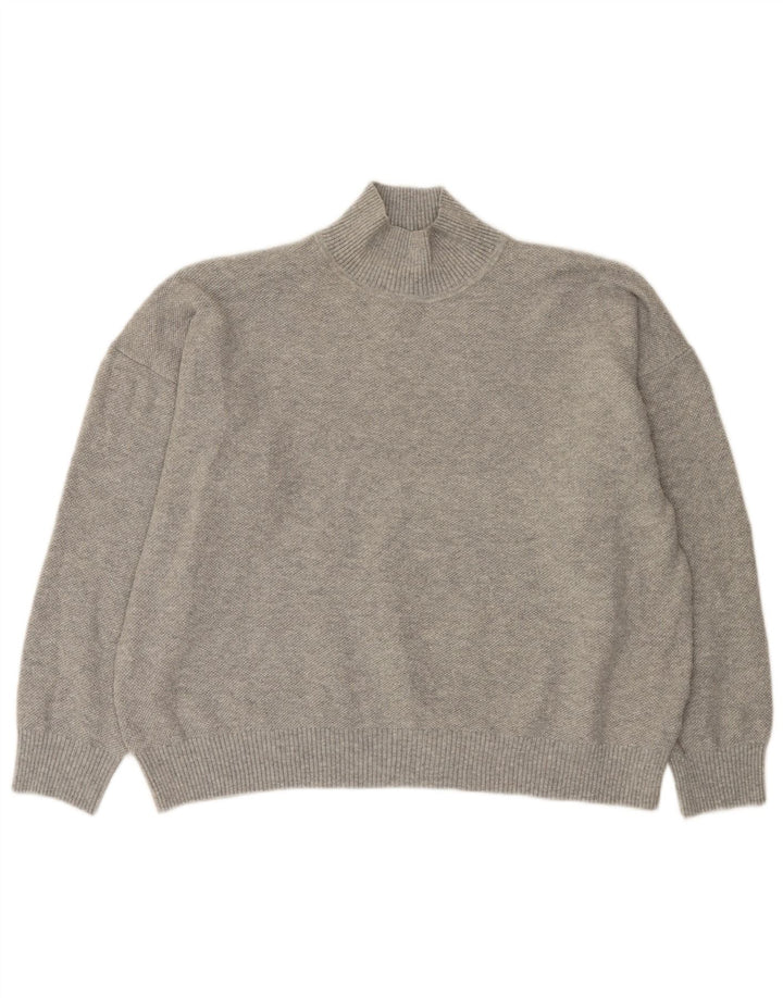 Marks & Spencer Damen-Pullover mit Rollkragen, Gr. 16, Grau