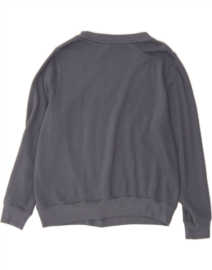 MARKS & SPENCER Womens Sweatshirt Jumper UK 18 XL  Grey Cotton Vintage Marks & Spencer and Second-Hand Marks & Spencer from Messina Hembry 