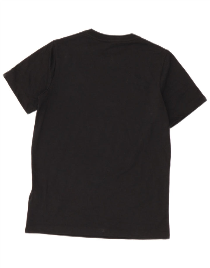 Nike Jungen Grafik T-Shirt Top 10–11 Jahre Mittelschwarzes Polyester