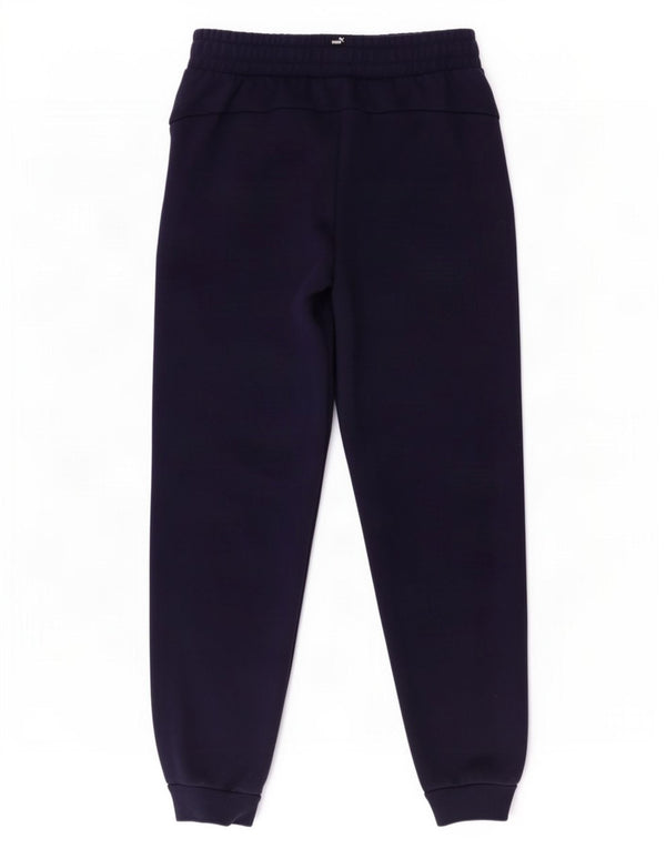 Puma Jungen-Trainingshose, Jogginghose, 13–14 Jahre, marineblaue Baumwolle