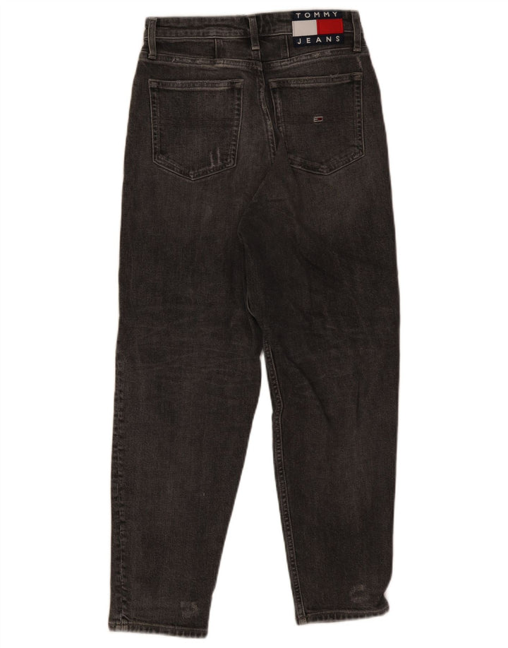 Tommy Hilfiger Damen Tapered Jeans W26 L25 Grau