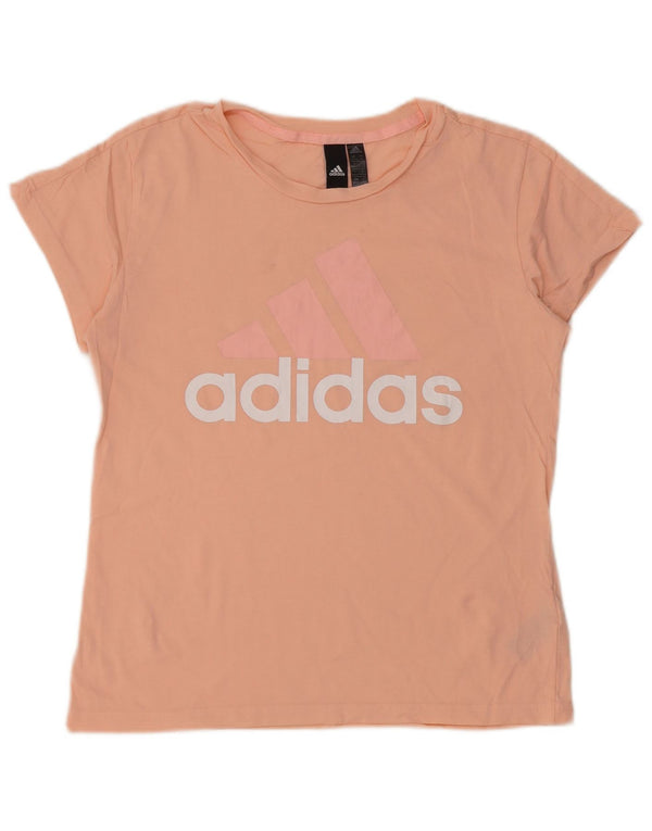 Adidas Mädchen Grafik T-Shirt Top 12–13 Jahre rosa Baumwolle