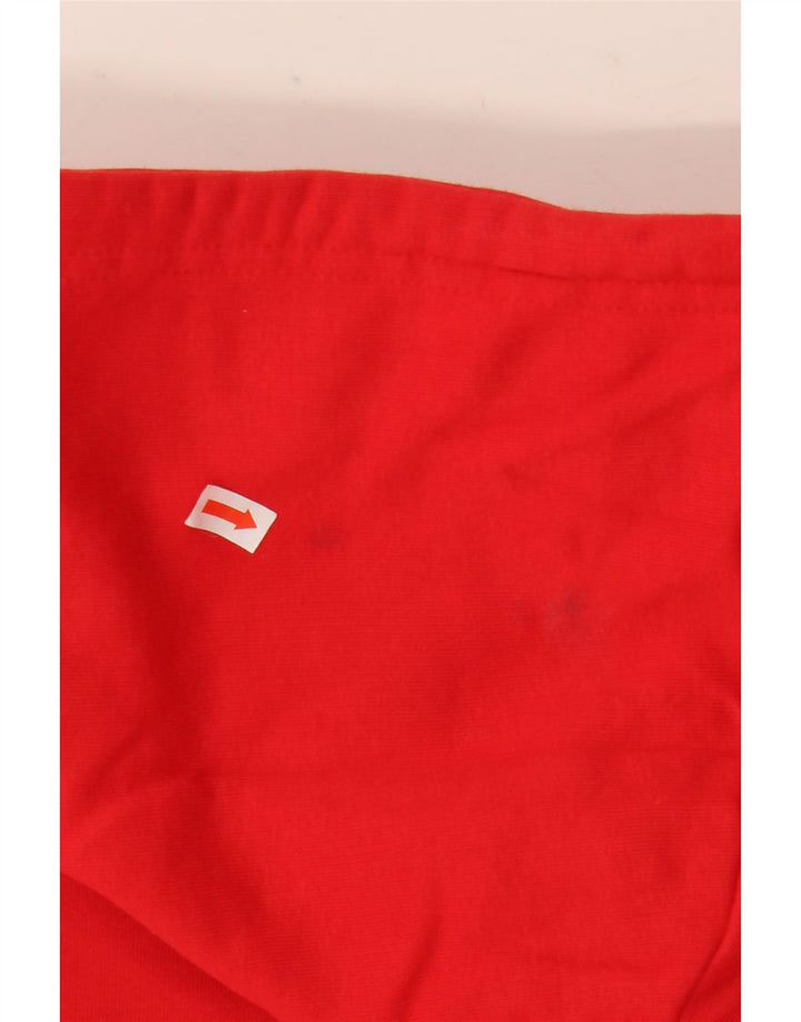 Champion Herren-Kapuzenpullover mit Grafik, Größe L, Rot