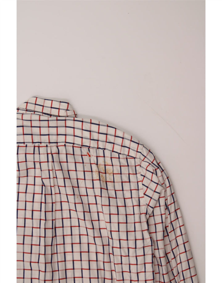 BEST COMPANY Mens Shirt Large White Check Vintage Best Company and Second-Hand Best Company from Messina Hembry 