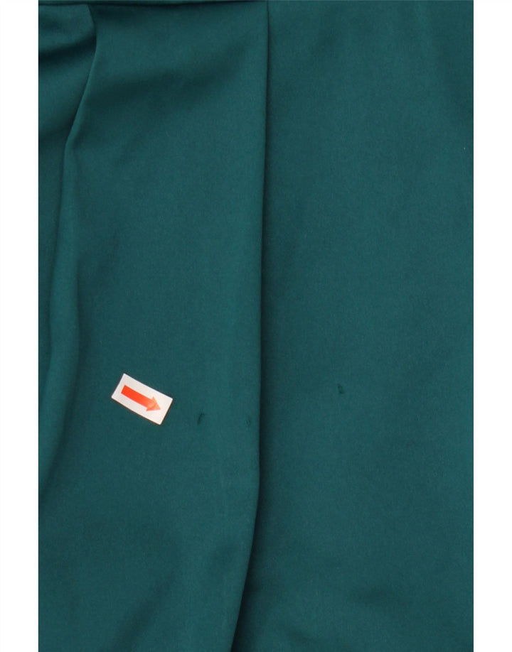 WAREHOUSE One-Shoulder-Kleid für Damen, Größe S, Grün, Polyester