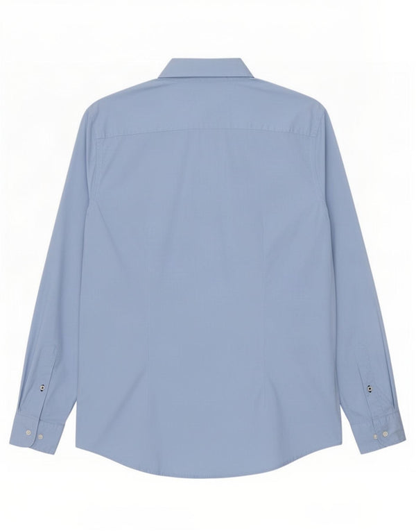 Tommy Hilfiger Herren Slim Fit Hemd 2XL Blau Baumwolle