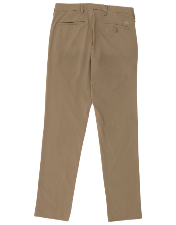 Dockers Herren Slim Chinohose W29 L32 Beige Polyester