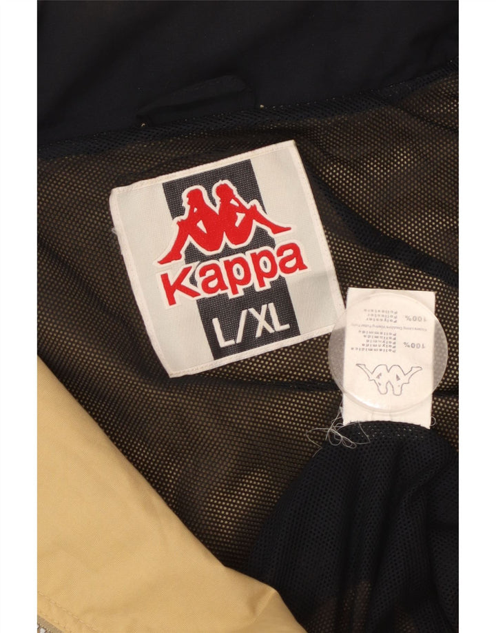Kappa Herren Regenjacke UK 42 XL Beige Polyamid