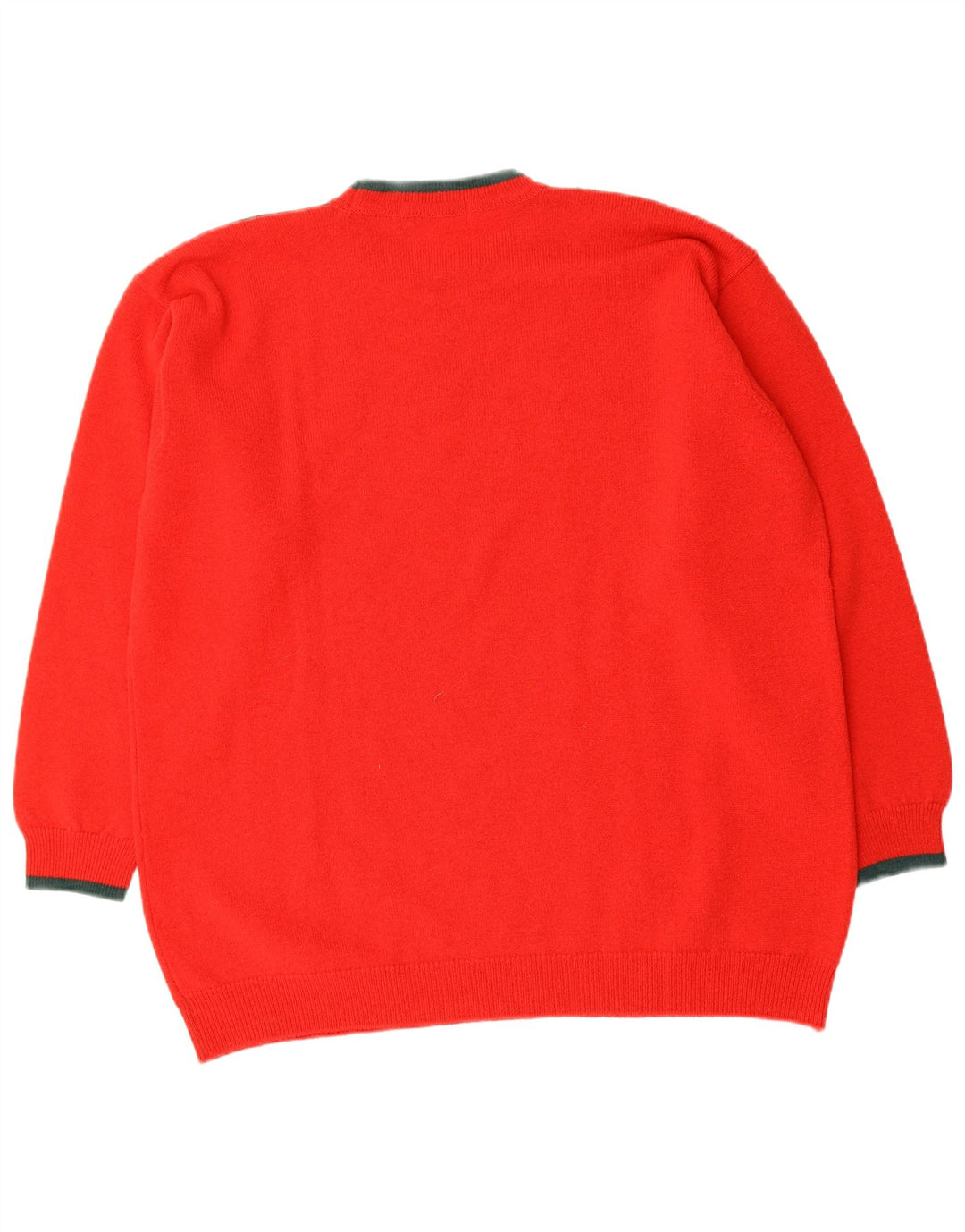 MARKS & SPENCER Womens Crew Neck Jumper Sweater UK 18 XL Red