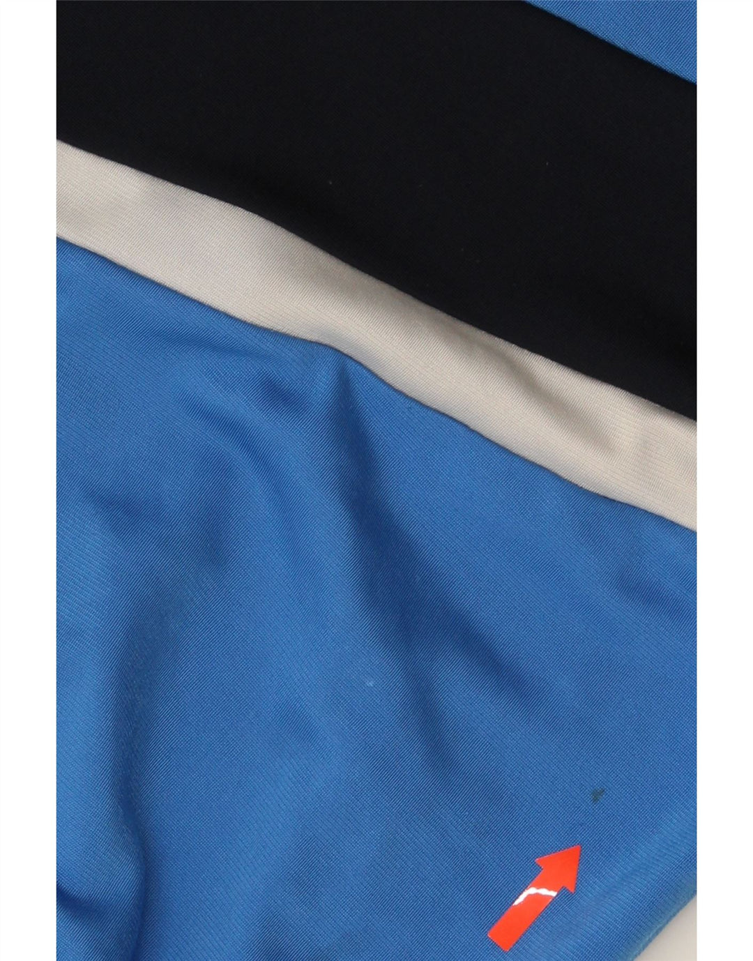 Adidas Jungen-Trainingsanzug-Top-Jacke, 11–12 Jahre, blaues Colourblock-Polyester