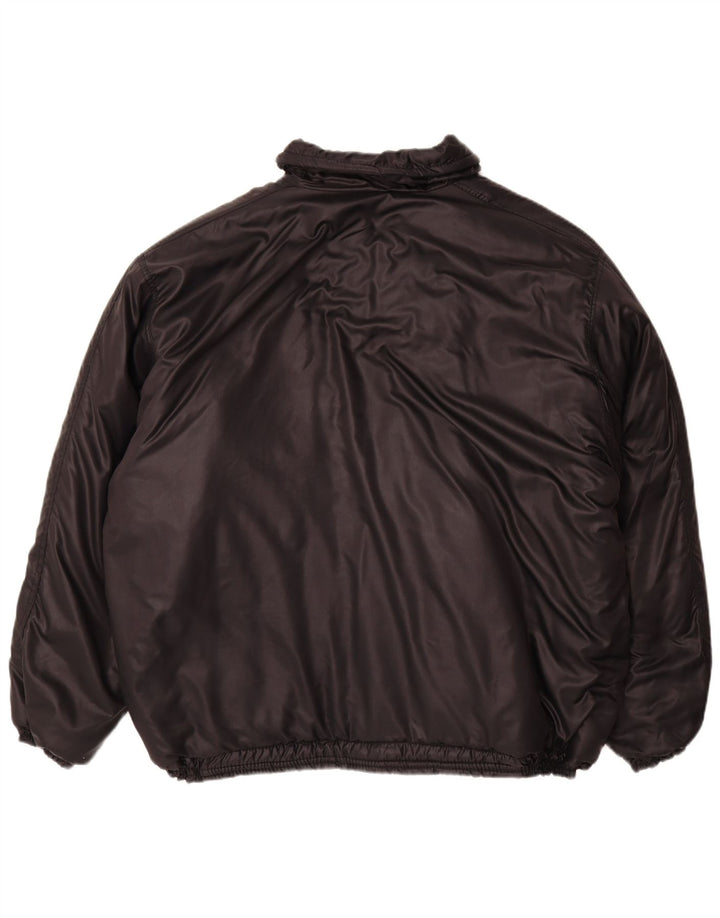 Vintage Herren USA Wattierte Jacke UK 42 XL Schwarz