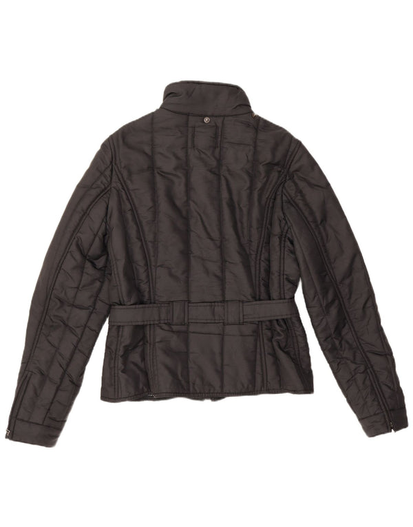 Refrigiwear Damen Wattierte Jacke UK 12 Medium Schwarz Polyamid