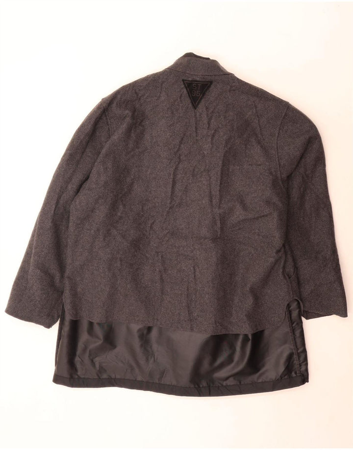 Vintage Herren Wendejacke UK 40 Large Schwarz