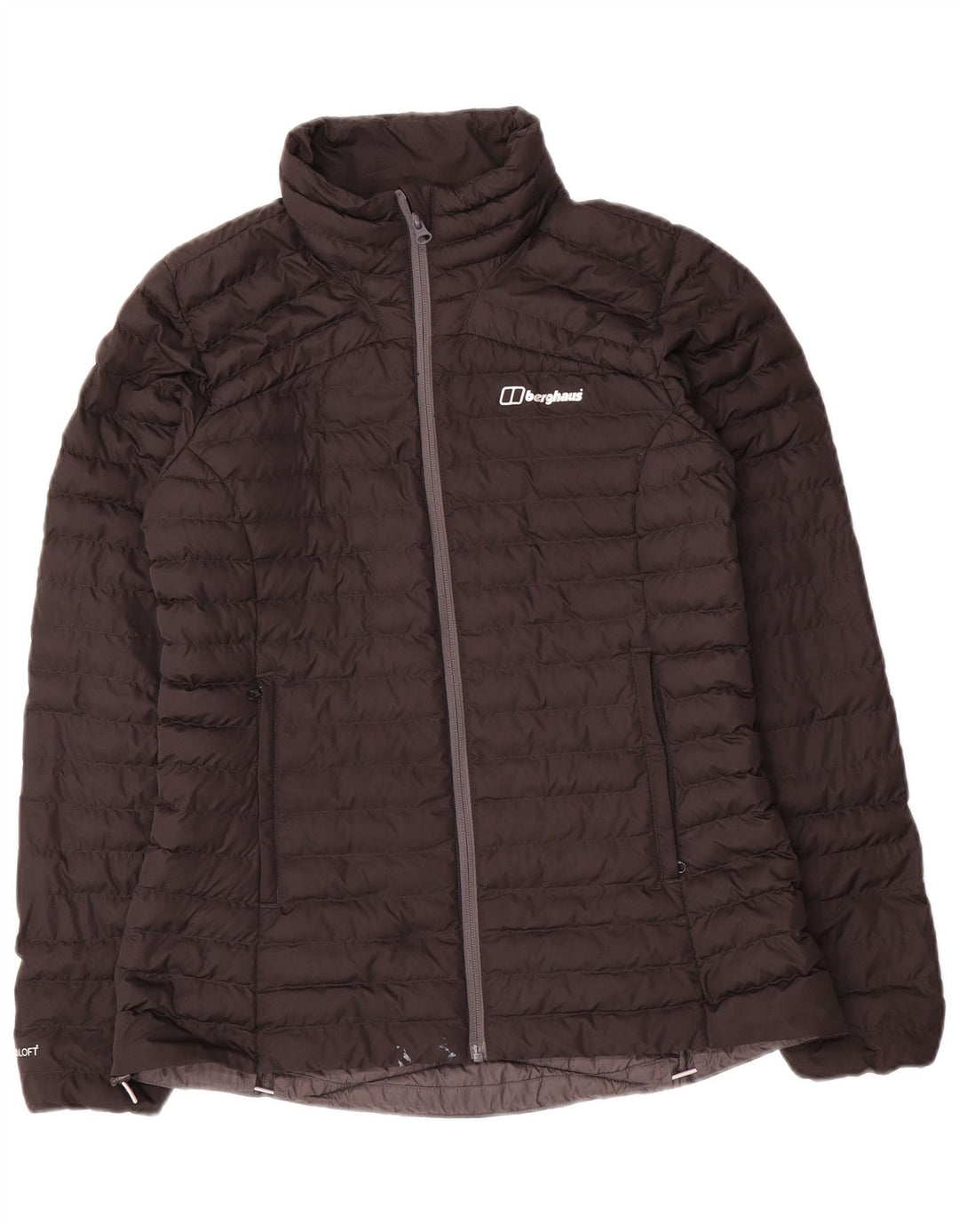 BERGHAUS Wattierte Damenjacke UK 10 Small Schwarz Polyester