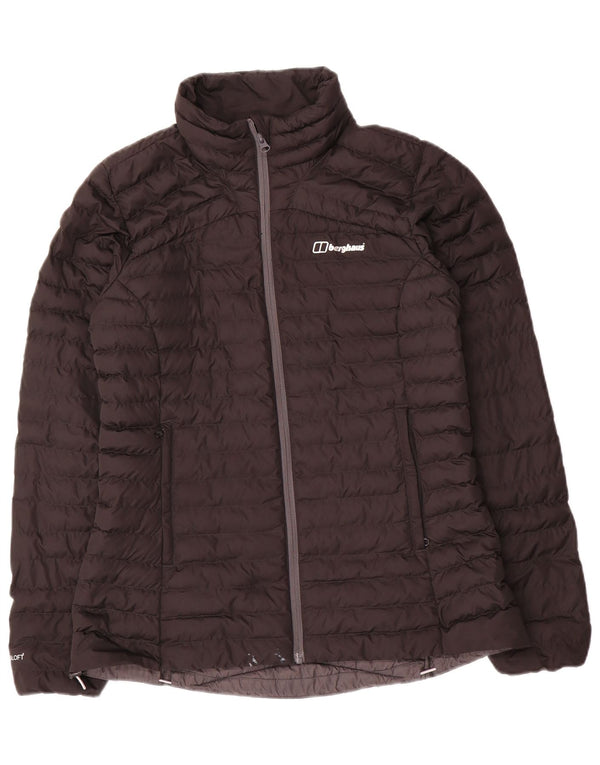 BERGHAUS Wattierte Damenjacke UK 10 Small Schwarz Polyester