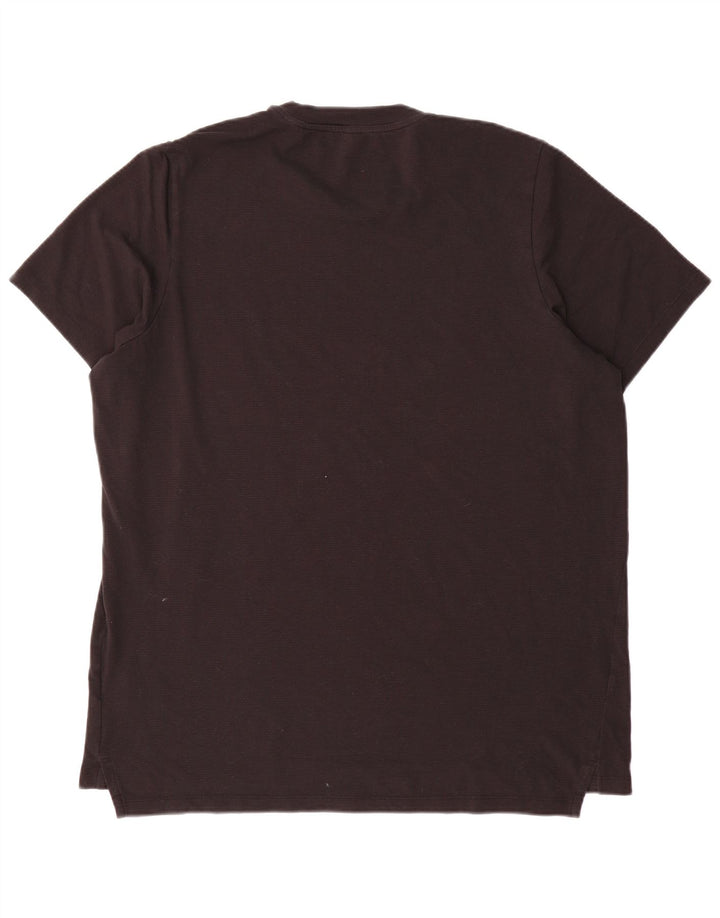 Adidas Herren Kurzarm T-Shirt Top XL Schwarz Polyester