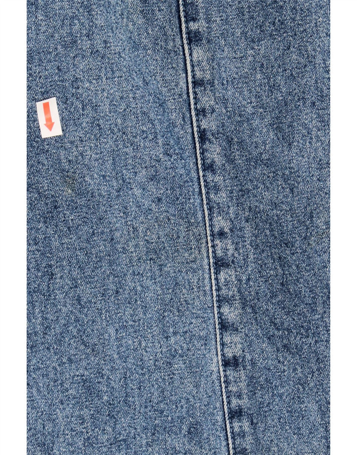 RUFF HEWN Womens Denim Skirt US 10 Large W36  Blue Cotton Vintage Ruff Hewn and Second-Hand Ruff Hewn from Messina Hembry 