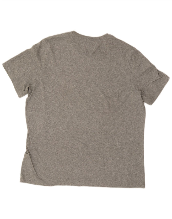Nike Mens T-Shirt Top XL Grey Cotton
