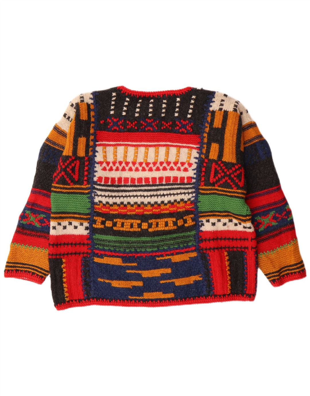 THE WEST END Damen-Pullover mit U-Boot-Ausschnitt, Gr. 14, mittelmehrfarbig