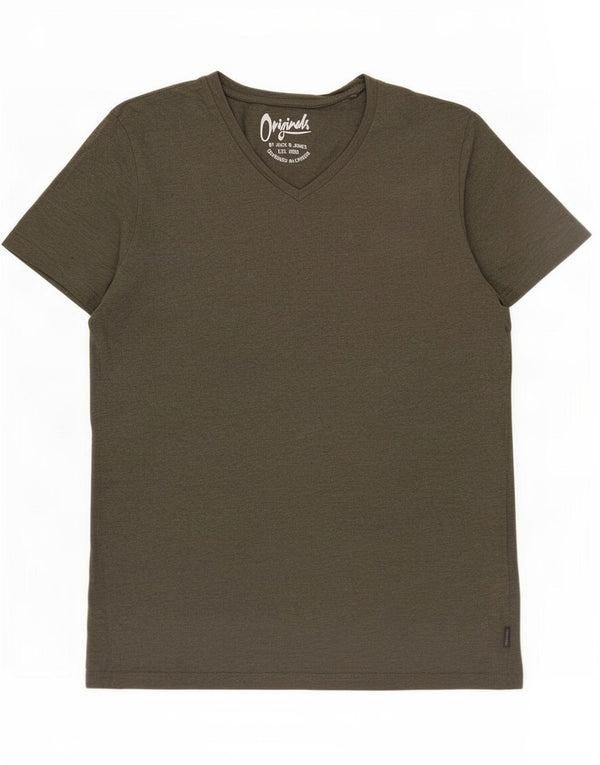 Jack & Jones Herren T-Shirt Top Large Khaki