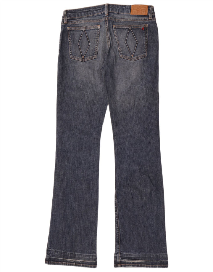Replay Damen Bootcut Jeans W28 L32 Blaue Baumwolle