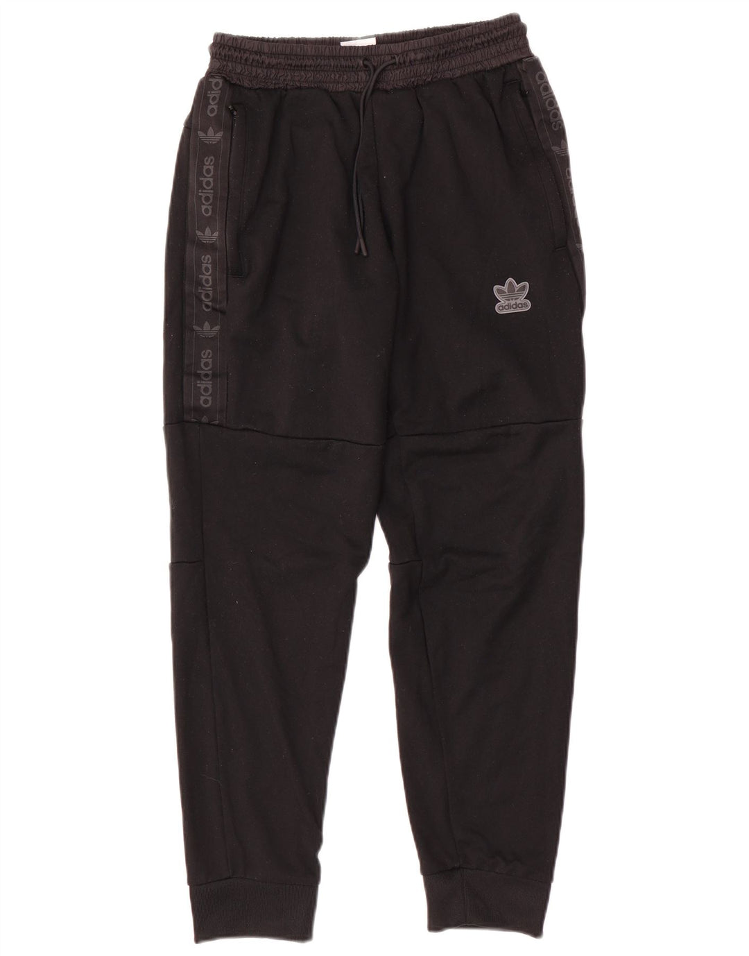 Adidas Herren-Trainingshose mit Grafik, mittelschwarz, Polyester