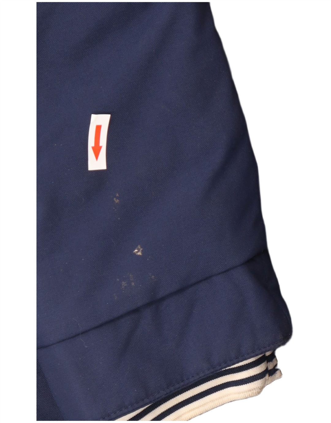 Adidas Herren Kapuzenmantel, gepolstert, UK 40, groß, marineblau, Polyester