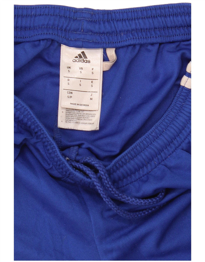 Adidas Herren Climalite Sport Shorts Small Blau Polyester