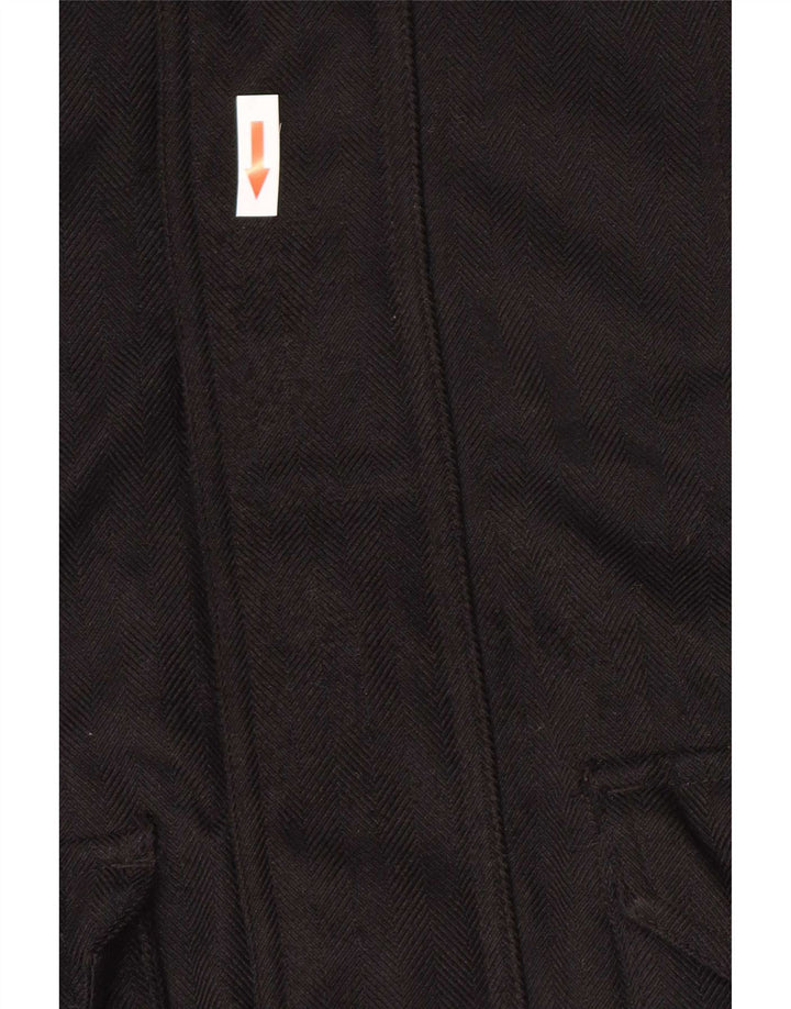 Mountain Warehouse Wattierter Damenmantel mit Kapuze, UK 10, Größe S, Schwarz, Polyester