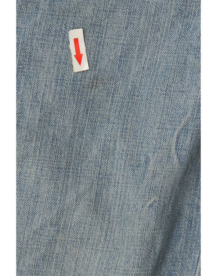 Lee Herren Straight Jeans W33 L34 Blaue Baumwolle